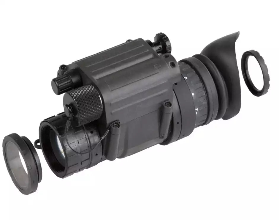 AGM PVS-14 3APW Night Vision Monocular with Elbit FOM 2000+ Gen 3 Auto-Gated, P45-White Phosphor IIT