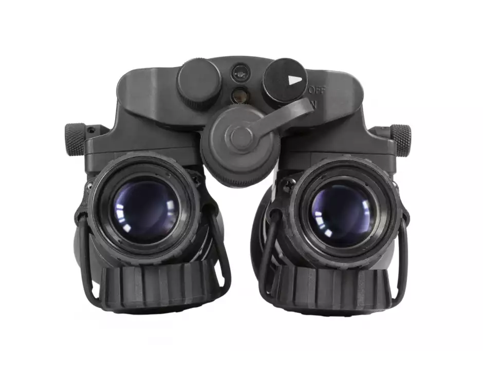 AGM NVG-40 3AL1 Dual Tube Night Vision Goggle/Binocular with Gen 3 Auto-Gated "Level 1", P43-Green Phosphor IIT