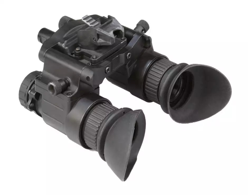 AGM NVG-50 NW1 Dual Tube Night Vision Goggle/Binocular 51 degree FOV with Gen 2+ "Level 1", P45-White Phosphor IIT