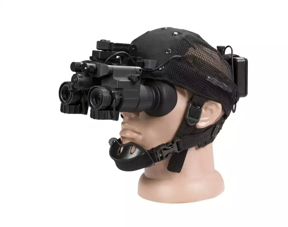 AGM NVG-50 3AW1 Dual Tube Night Vision Goggle/Binocular 51 degree FOV with Gen 3 Auto-Gated "Level 1", P45-White Phosphor IIT