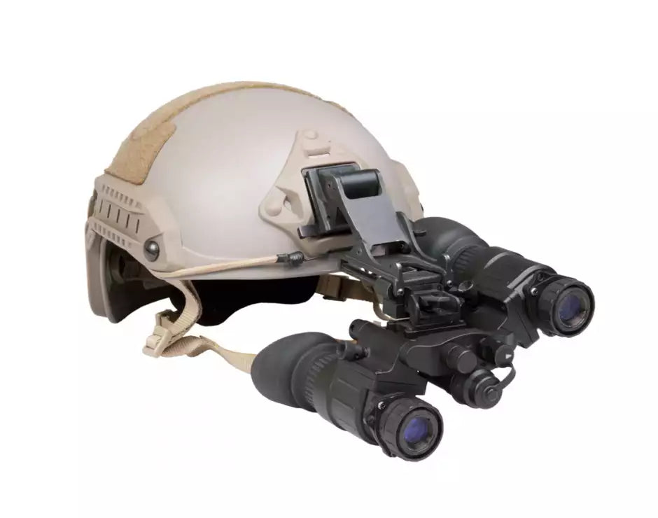 AGM NVG-50 3AW1 Dual Tube Night Vision Goggle/Binocular 51 degree FOV with Gen 3 Auto-Gated "Level 1", P45-White Phosphor IIT