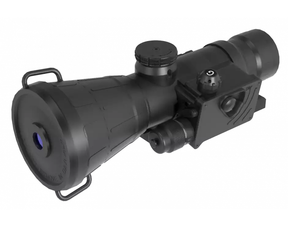 AGM Comanche-40LR 3APW Long Range Night Vision Clip-On System with FOM 2000+ Gen 3 Auto-Gated, P45-White Phosphor IIT