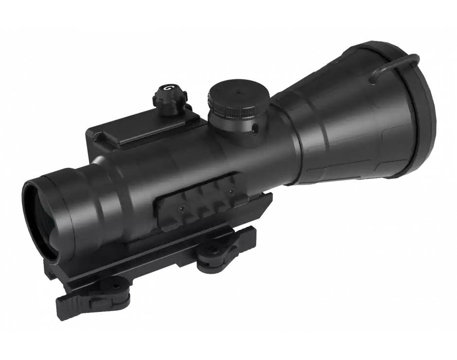 AGM Comanche-40LR 3APW Long Range Night Vision Clip-On System with FOM 2000+ Gen 3 Auto-Gated, P45-White Phosphor IIT