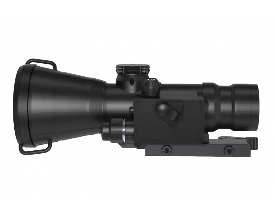 AGM Comanche-40ER 3APW Extended Range Night Vision Clip-On with Elbit Tubes FOM 2000+ Gen 3 Auto-Gated, P45-White Phosphor IIT