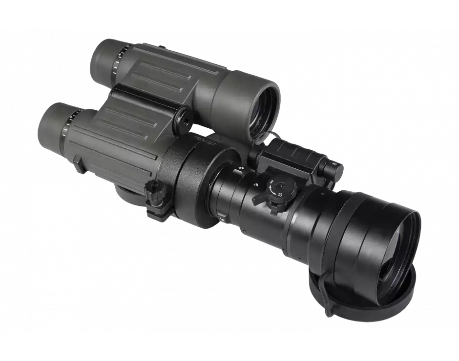 AGM Comanche-22 3AW1 Medium Range Night Vision Clip-On System with Gen 3 Auto-Gated "Level 1", P45-White Phosphor IIT