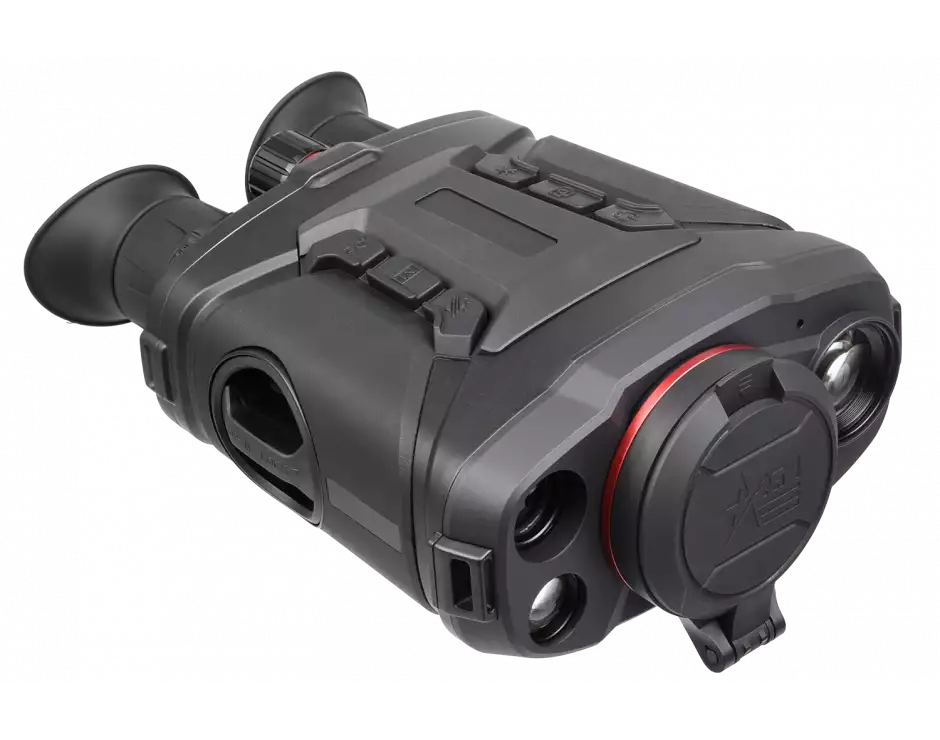 AGM Voyage LRF TB50-384 Fusion Thermal Imaging & CMOS Binocular with built-in Laser Range Finder, 12 Micron 384x288 (25 Hz), 50 mm lens